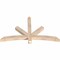 Ekena Millwork Alberta Smooth Timber Gable Bracket, Douglas Fir, 60"W x 35"H x 3 1/2"D x 3 1/2"F, 14/12 Pitch GBW060X35X0404ALB00SDF - alternate 3